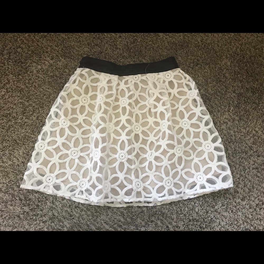 Lace urban outfitters skirt